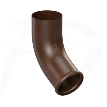 Wylewka rury spustowej stalowa ⌀ 100 firmy KROP kolor czekoladowy brąz